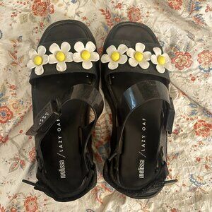 Melissa x Lazy Oaf Kick Off Sandals Size 9